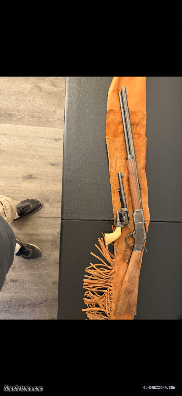 Winchester 1873 44-40 Rifle with Winchester letter!