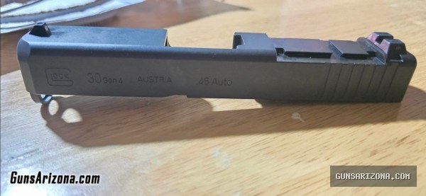 Glock 30 Gen4 ACRO Optic Cut Slide $260