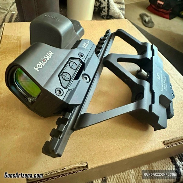 AK optic mount and Holosun Red Dot