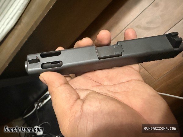 Glock 17c slide with oem ported barrel and oem spring