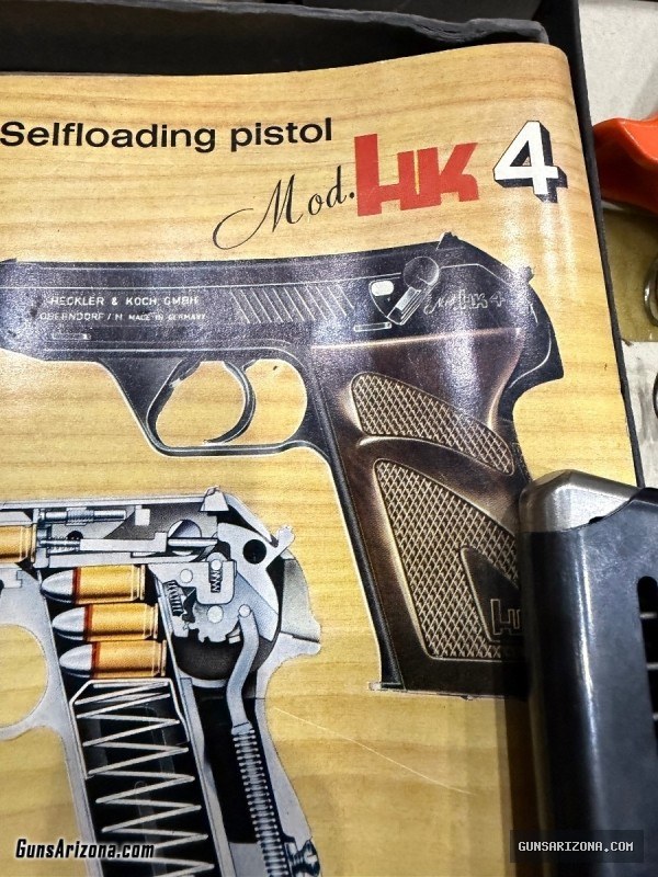 HK 4 .380 and .22 LR pistol