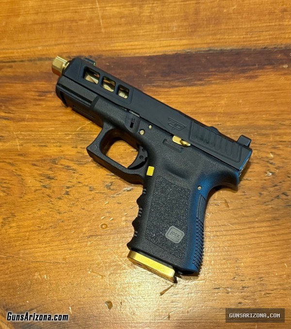 New Glock 19 Gen 3 Zaffiri MOS Slide and Barrel Zev Trigger