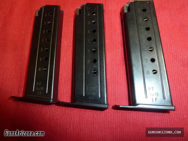 HK;  P7 M10 & M8 MAGS + Owners Manual + HK4 MAGS + more