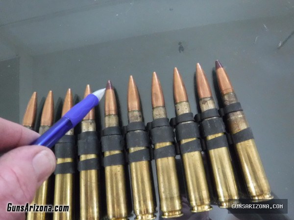 50 cal lake city belted