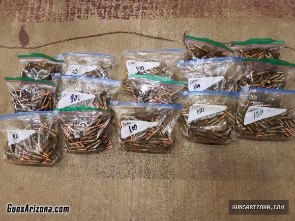 5.45x39 steel core Russian AK ammo