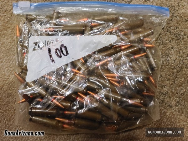 5.45x39 steel core Russian AK ammo