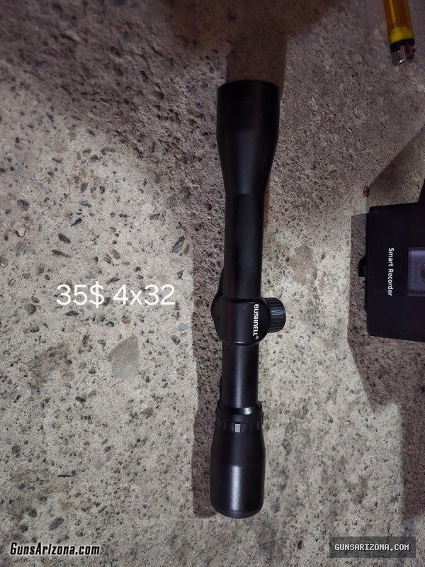 Mags, holster and scope