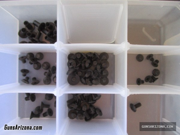 Holster Hardware: Box of Bolts, Spacers, Washers, etc