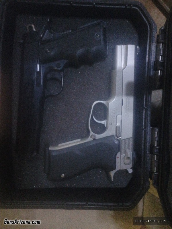 COLT .45 1911 GOVERNMENT/ SMITH&WESSON 10-06 10MM