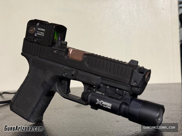 Glock 19 Gen 4 Radiant Ramjet/Landers Weapon Systems/Aimpoint Acro