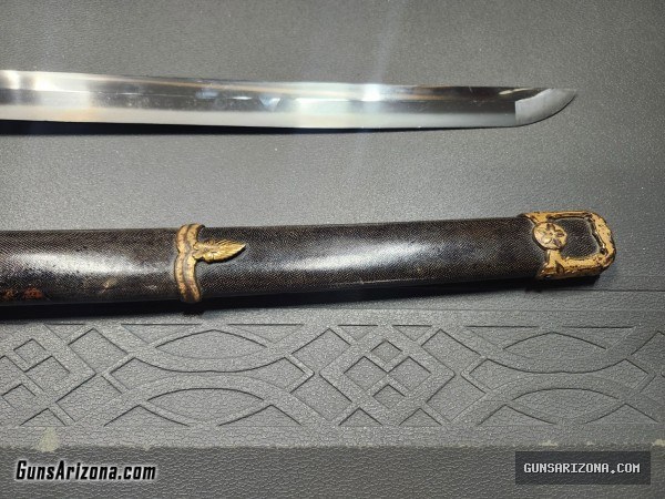 Japanese Naval Officer Kai Gunto Sword. Pre 1943