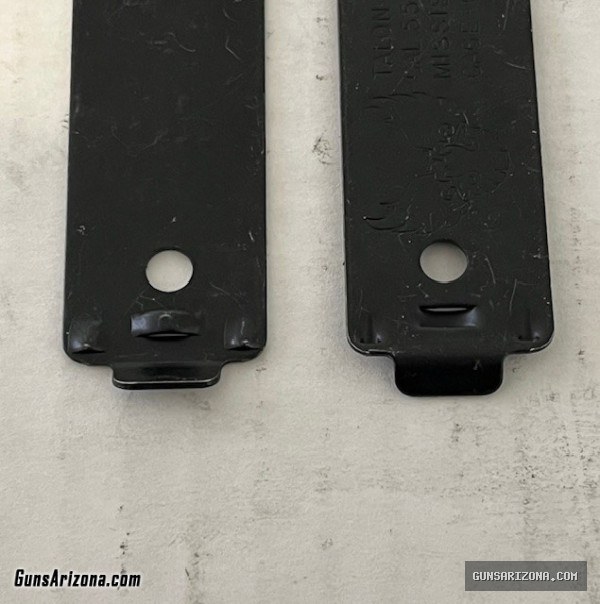 100 PACK / STAINLESS STEEL AR15/M16/M4 MAGAZINE FLOOR PLATE / NEW CONDITION