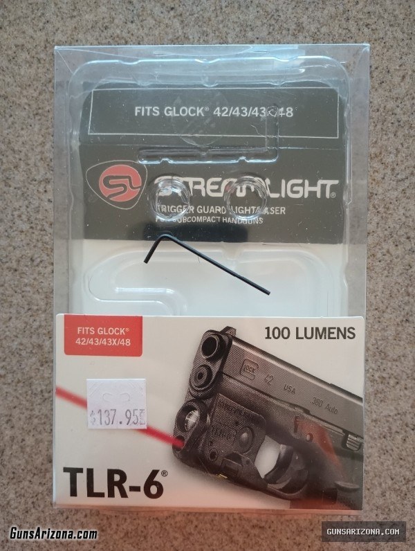 Glock 43x Streamlight