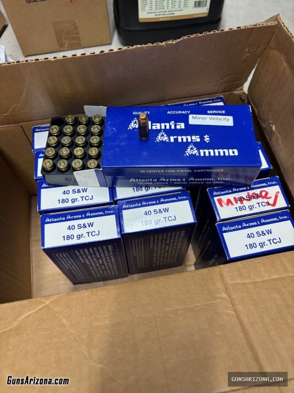 40 cal match ammo