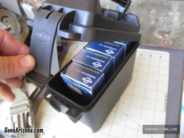 38 Super Auto Ammo, 190 factory rounds & GLOCK 9mm Magazines