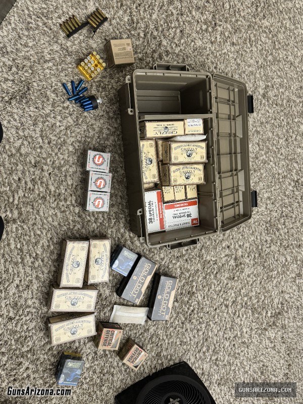 Crateful of 38sp and 357 magnum ammo (Moving Sale)