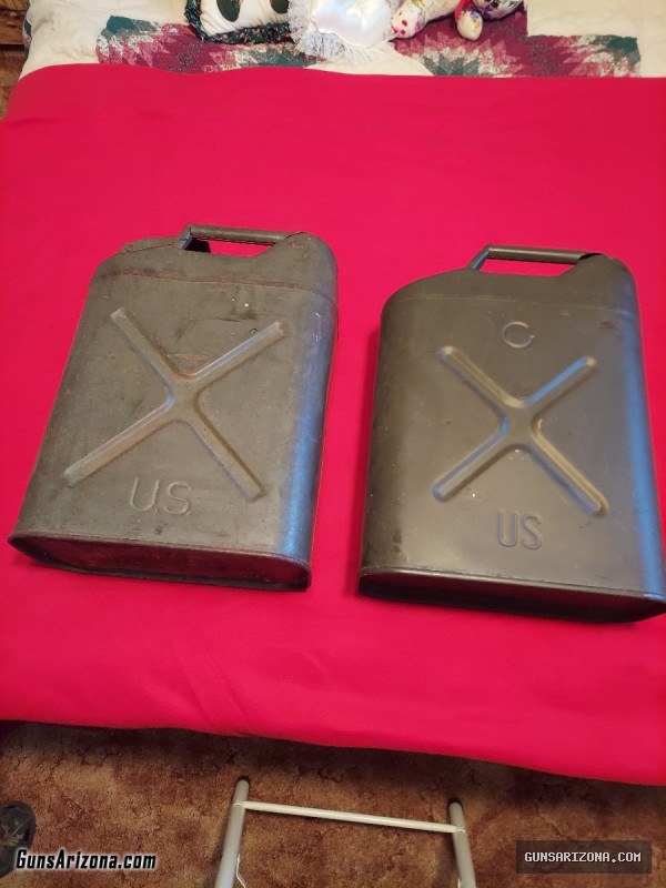 US GI STEEL 5 GALLON FUEL & WATER CAN