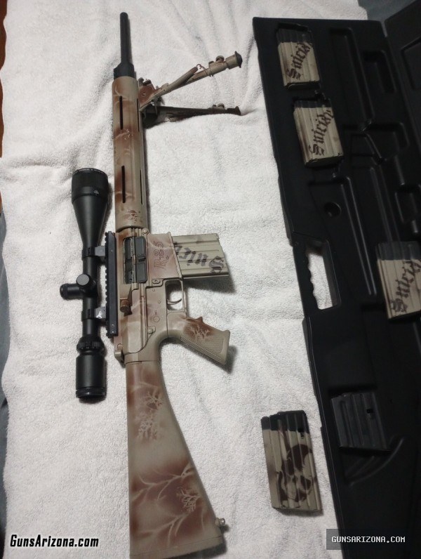 Remington R-25 .308 Semi-Auto Rifle 6X24 50mm Scope