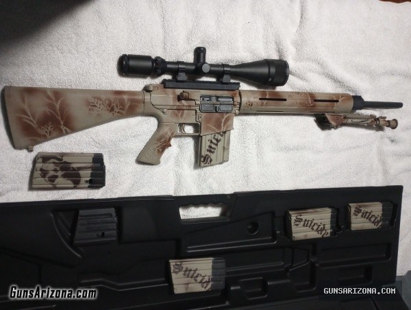 Remington R-25 .308 Semi-Auto Rifle 6X24 50mm Scope
