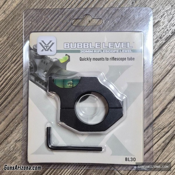 Vortex 30mm Tube Bubble Level