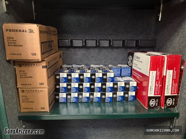 5.7 COLLECTION, FN 5.7, PS90, RUGER 5.7, AMMO