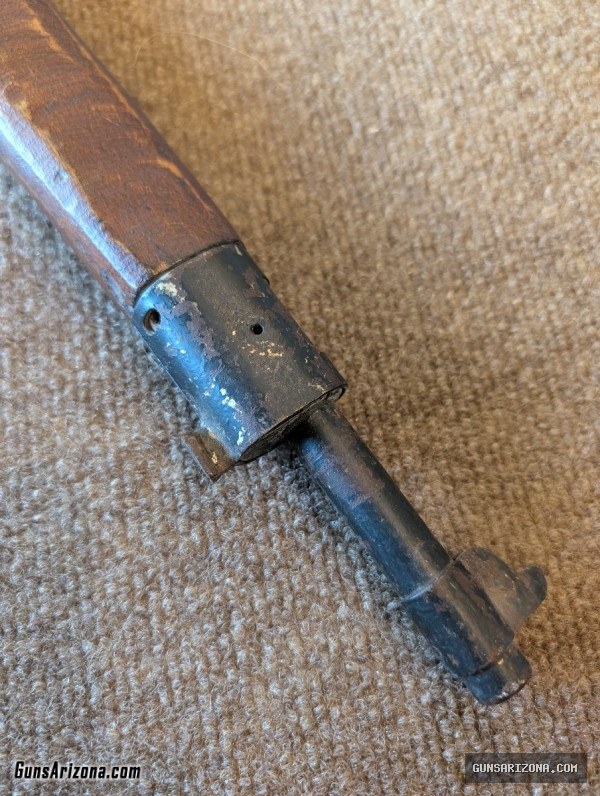Vintage Bolt-Action Toy Training Rifle – Antique WWI/WWII Style Wood & Metal Prop