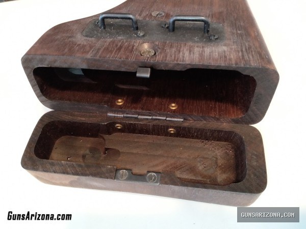 1913 Artillery Luger Wood Holster/shoulder Stock (Reproduction)