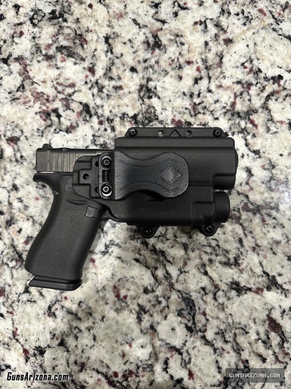 Glock 43x mos with tlr-holster