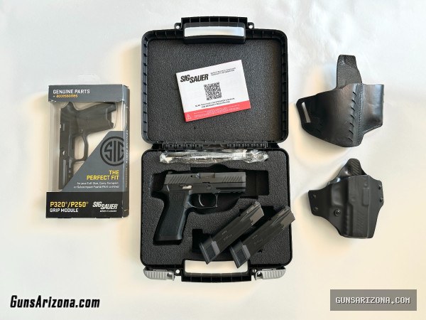 Sig Sauer P320 9mm, 2 Mags, Holster + More