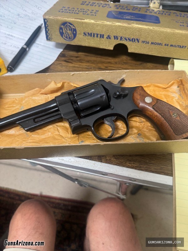 Smith & Wesson 44 Magnum 1926 model military revolver
