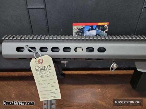 New Barrett M107A1S 50BMG 29"bbl Gray
