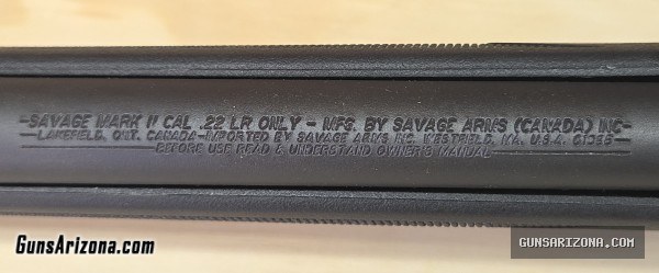 TWO .22 RIFLES FOR SALE