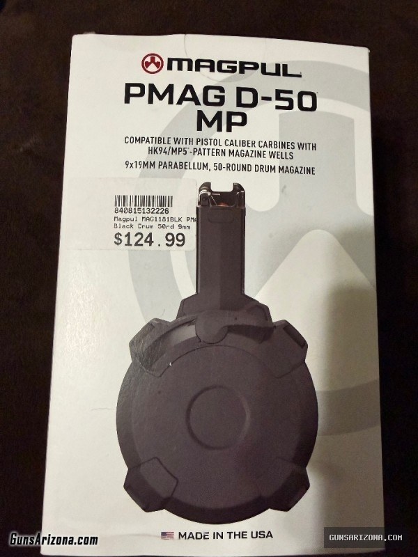 Magpul D-50 drum mag for MP5 style guns