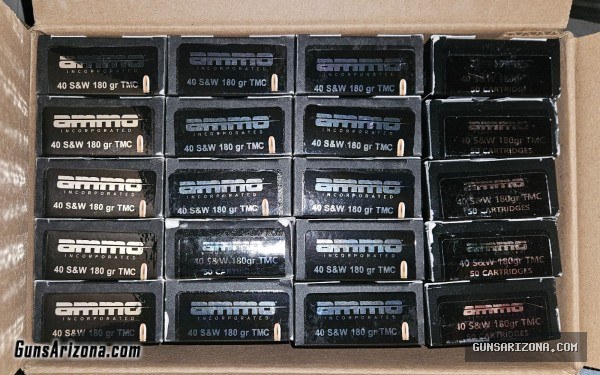 6,000+ Rounds 40S&W Solid, Hollow, RIP, Range Safe Tracer Factory FMJ Brass