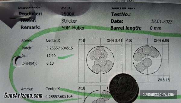 Anschutz Custom Rifle for Metallic Silhouette .22lr