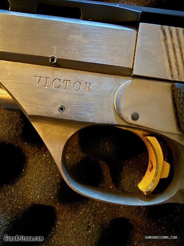 1981 HIGH STANDARD STAINLESS VICTOR .22LR