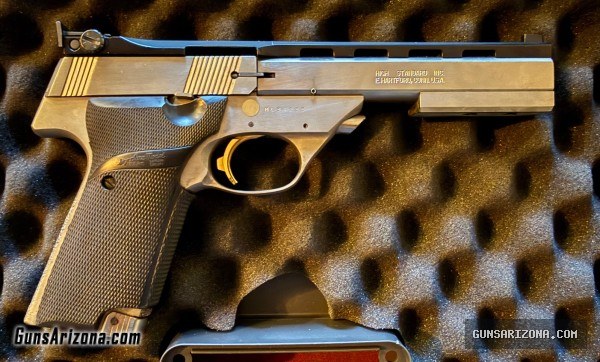 1981 HIGH STANDARD STAINLESS VICTOR .22LR