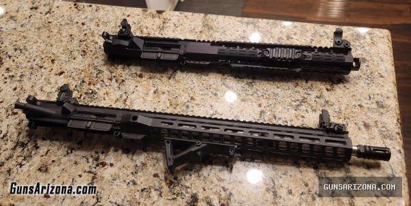 AR15 uppers for sale 16" Stainless and 10.5" AR receivers