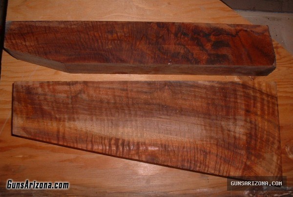 Fancy Walnut Butt Stock and Forearm Blanks - (South Scottsdale)
