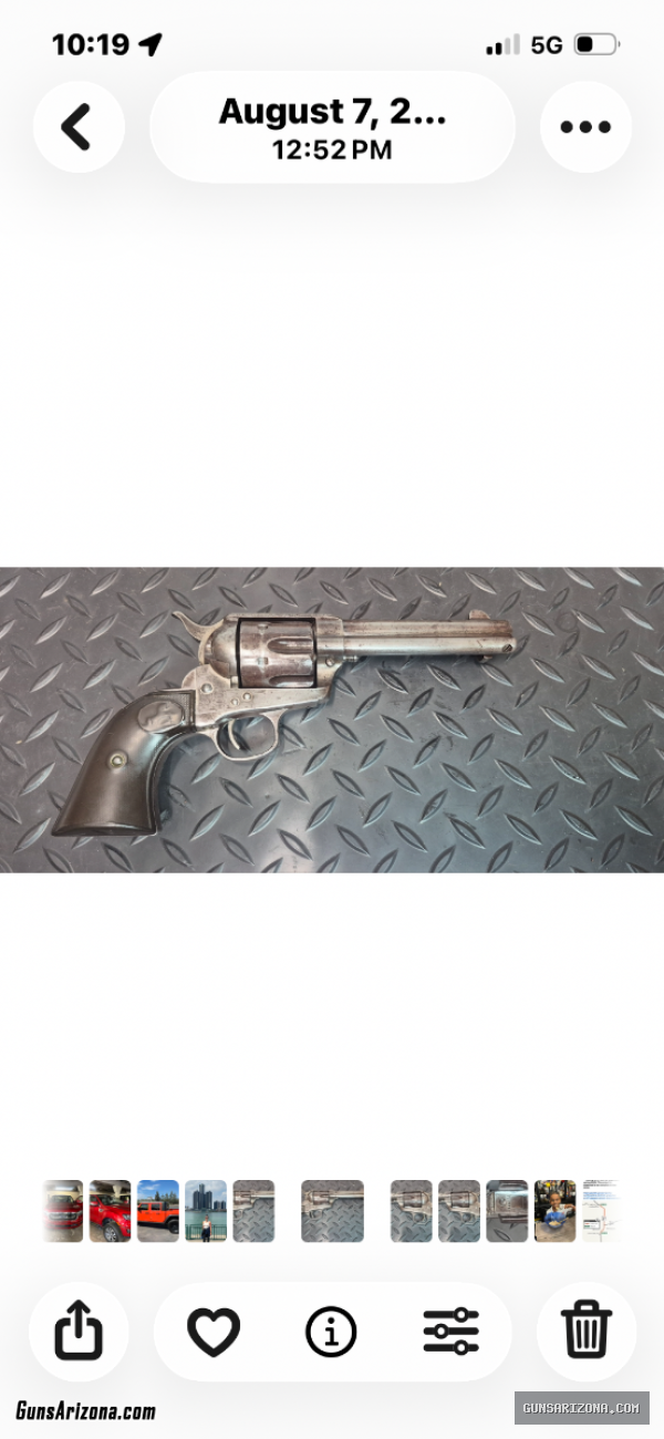 1896 Colt 45 sa