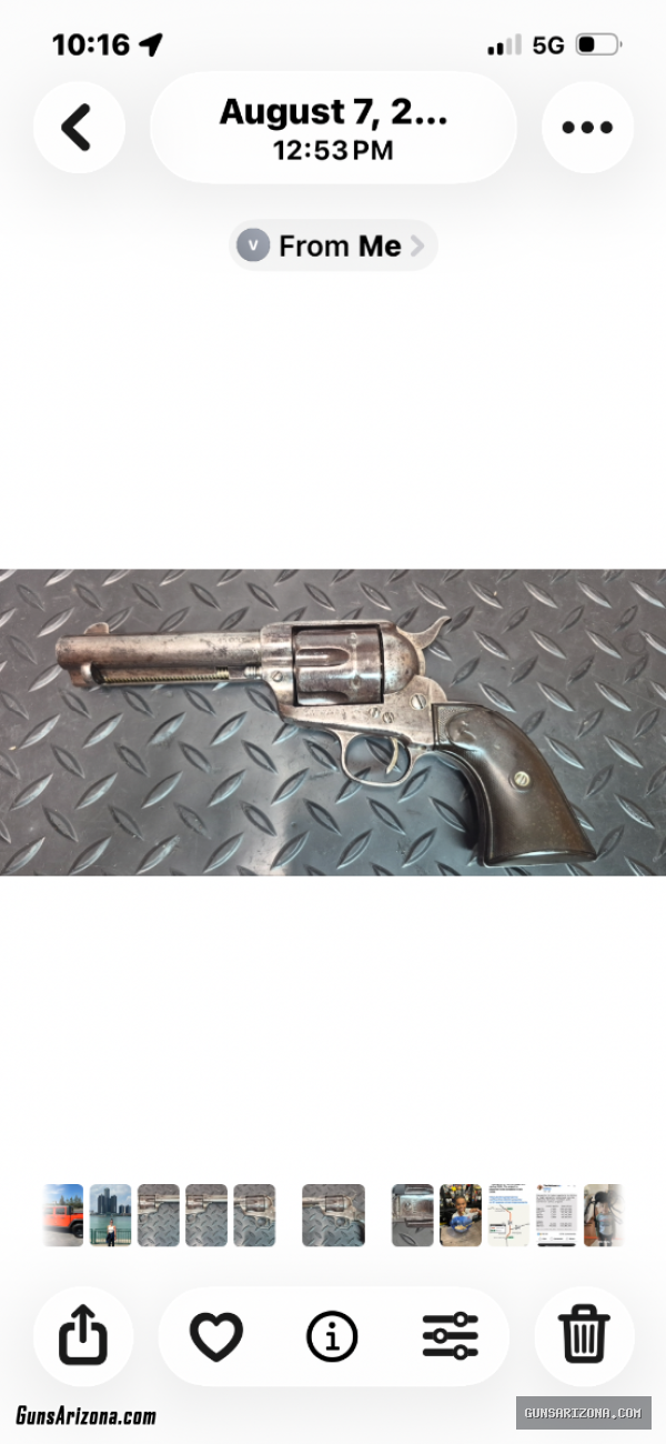 1896 Colt 45 sa
