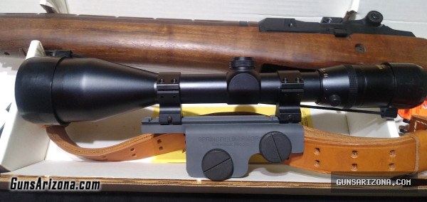 Springfield M-1A Standard w/ SA Govt. Mdl 4-14x56 scope