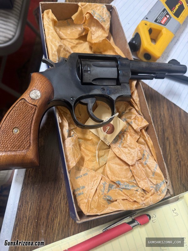 Smith & Wesson model 10–2 4 inch 38 special
