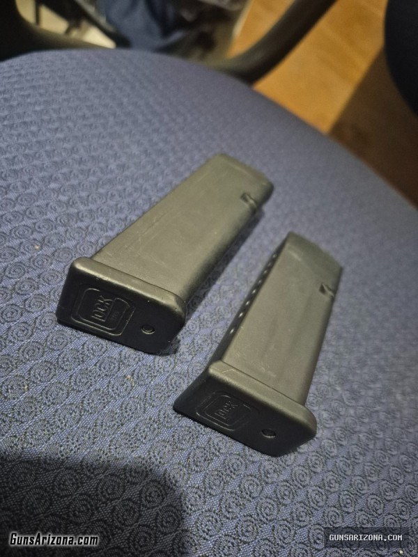 Glock 43x mag and Glock 22, 24 mag