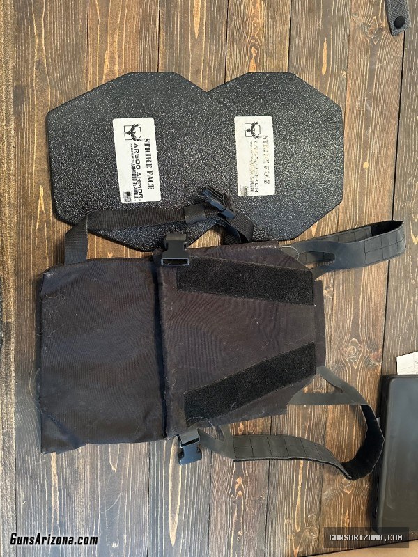 Ar500 freeman plates and carrier bundle