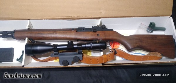 Springfield M-1A Standard w/ SA Govt. Mdl 4-14x56 scope
