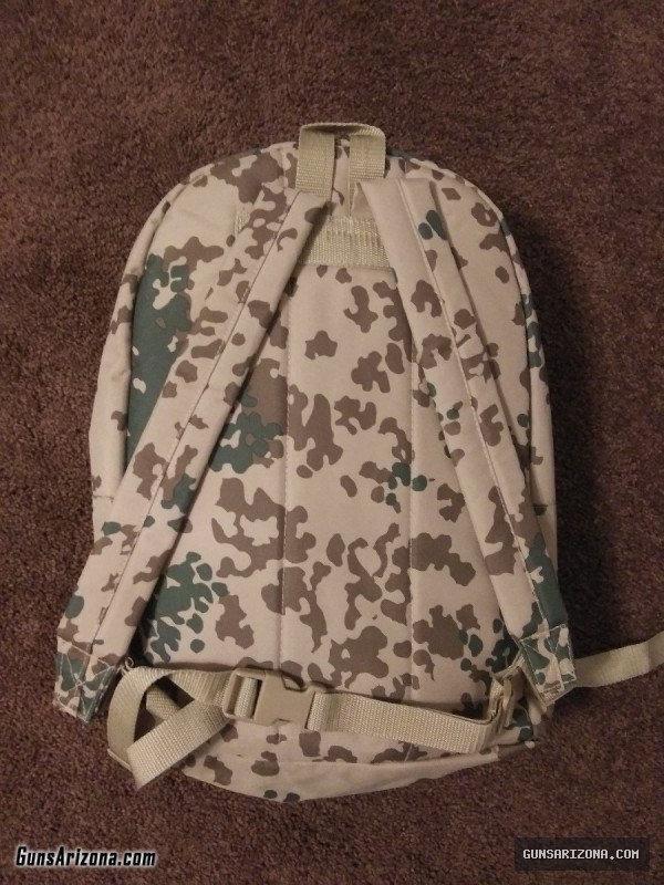 German tropentarn desert camo backpack