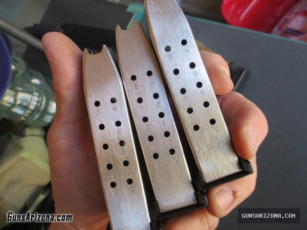 Springfield XD9, XD Magazines: 13 & 16 round