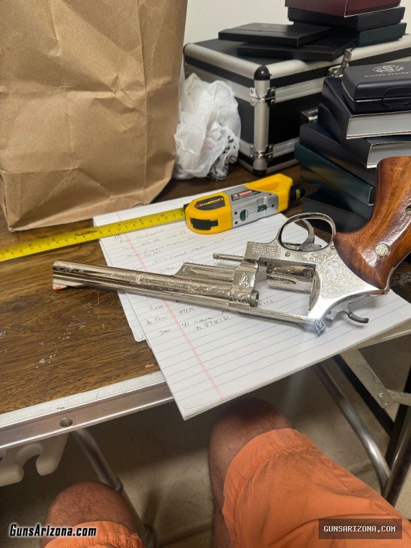 Smith & Wesson 41 Magnum model 57 chrome