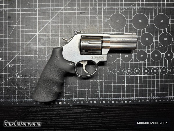 Smith & Wesson 686+ 3'' .357 Magnum Revolver w/ 2 holsters and upgrades + parts